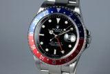 2007 Rolex GMT II 16710 Pepsi with 3186 Movement