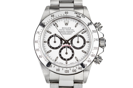 1997 Rolex Zenith Daytona 16520 White Dial