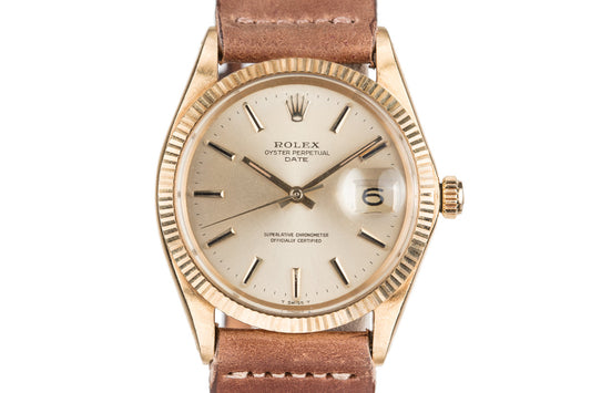 1969 Rolex 18K Date 1503