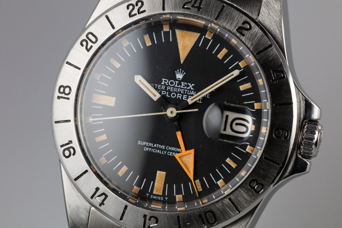 HQ Milton - 1973 Rolex Explorer II 1655 Straight hand MK II Dial