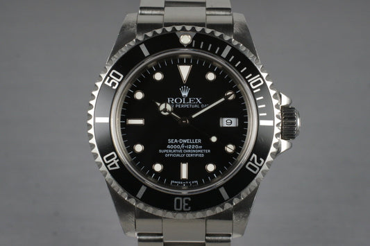 1996 Rolex Sea Dweller 16600