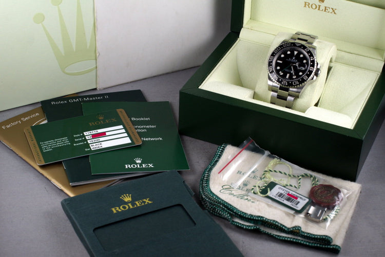 2011 Rolex 116710 GMT-Master II with Box and Papers