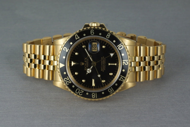 1985 Rolex YG GMT 16758