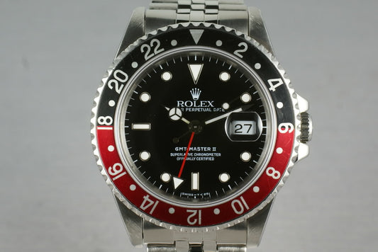 Rolex GMT Ref: 16710 with coke insert