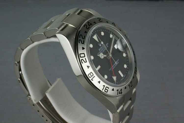 Rolex Explorer II 16570 with Box and Papers
