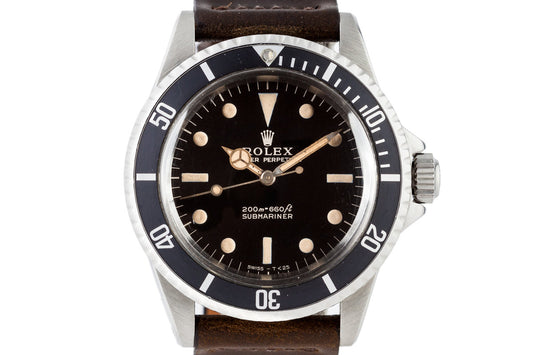 1965 Rolex Submariner 5513 Glossy Gilt Dial