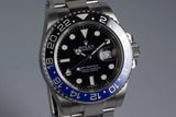 2014 Rolex GMT II 116710BLNR with Box and Papers MINT