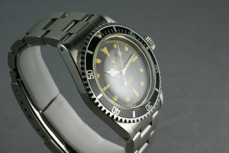 Rolex Submariner 5512 PCG with Chapter Ring Tropical Dial