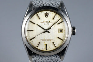 1965 Rolex Date 1500 Silver Dial