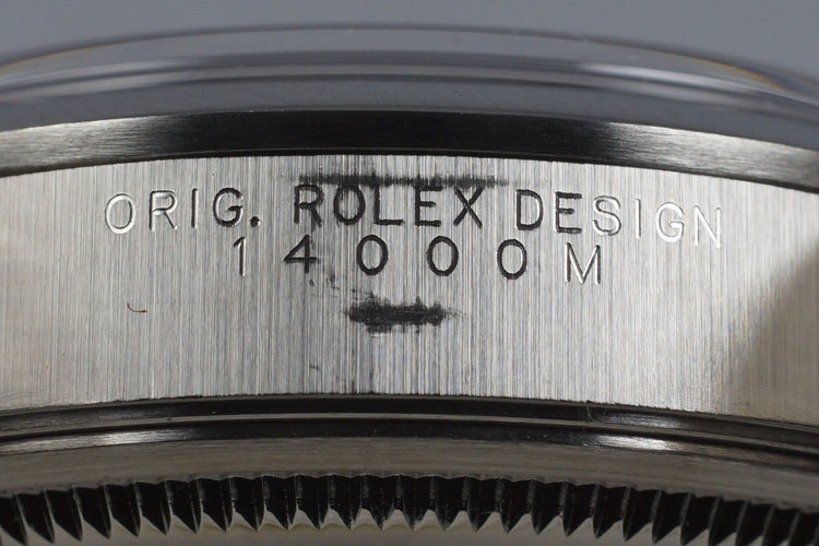 2001 Rolex Air-King 14000M Blue Dial
