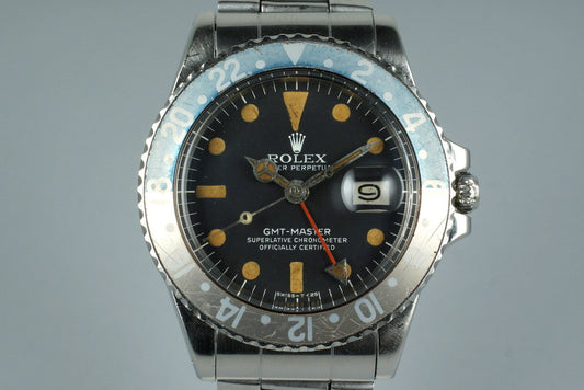 1978 Rolex GMT 1675 with Dark Orange Patina