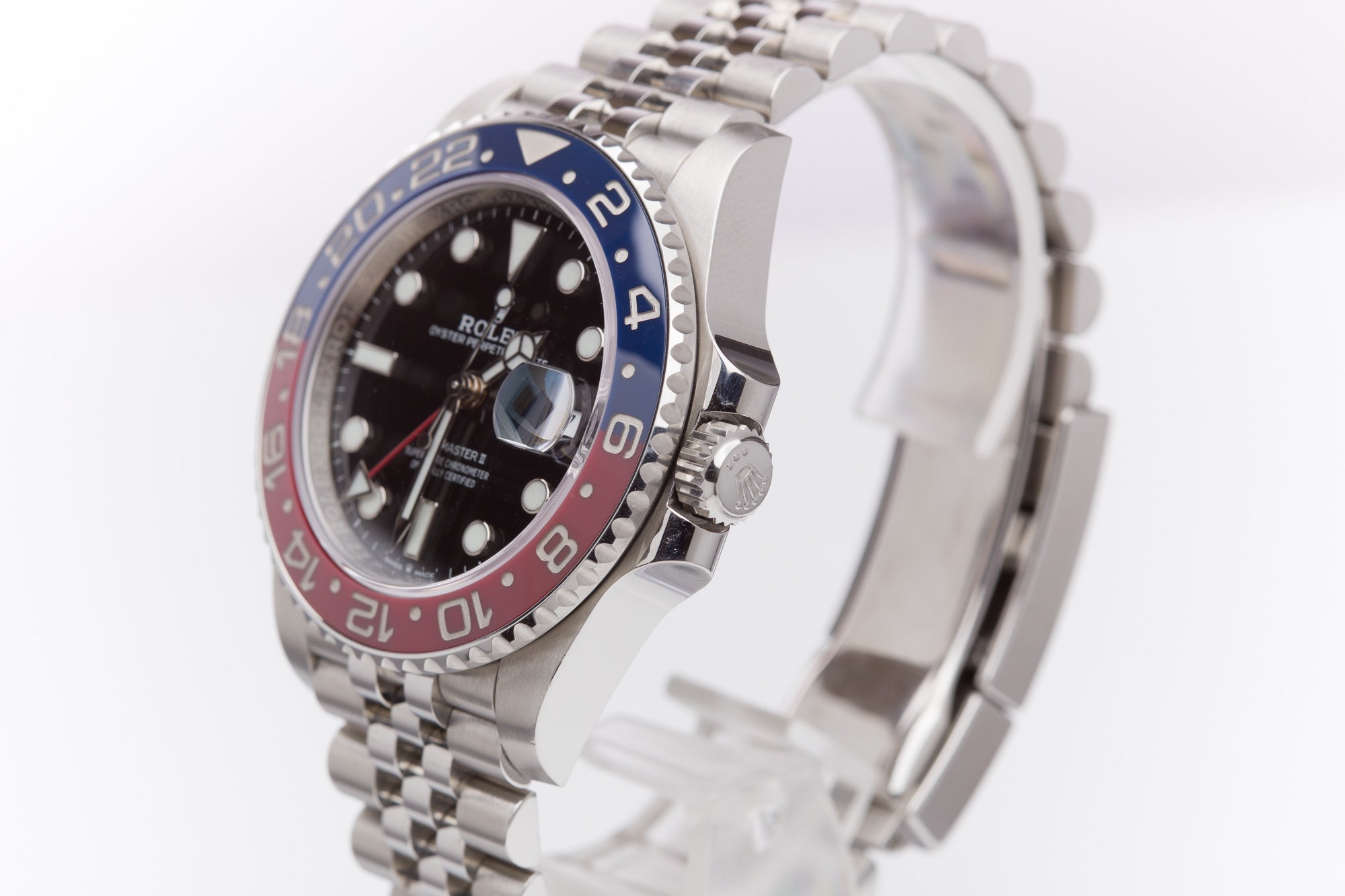 Horn begå parallel HQ Milton - 2018 Rolex GMT-Master II 126710BLRO "Pepsi" with Box & Card,  Inventory #A4901, For Sale