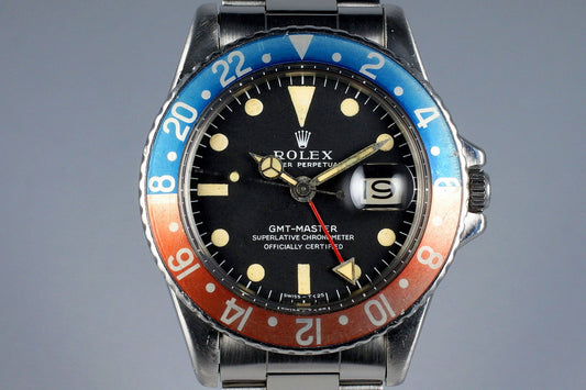 1968 Rolex GMT 1675 Mark I Dial