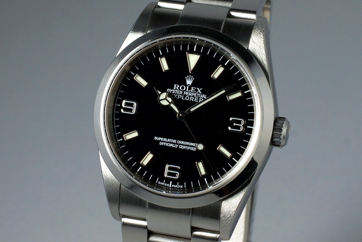 Rolex 2025 explorer 2001