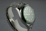 2009 Rolex Milgauss Green 116400V with Box and Papers