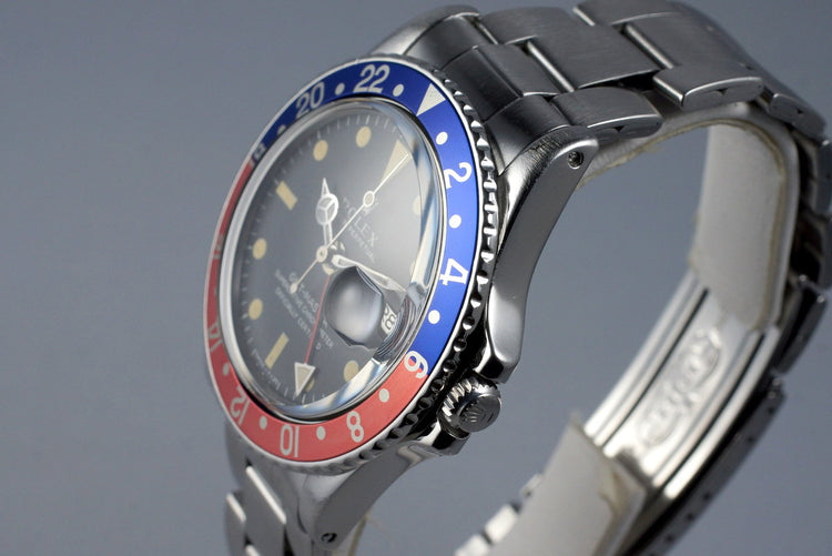 1972 Rolex GMT 1675 Mark I Dial