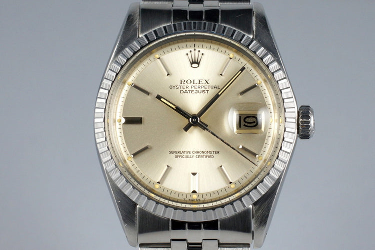 1978 Rolex DateJust 1603 Silver Dial