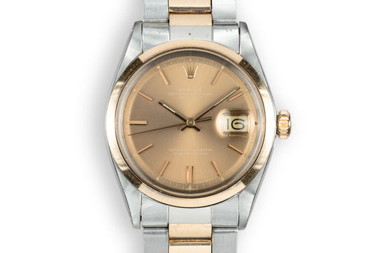 1972 Rolex Two-Tone DateJust 1600 with London Sky Dial