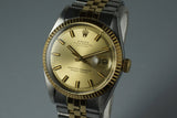 1970 Rolex Two Tone DateJust 1601 ‘Wide Boy’ Dial