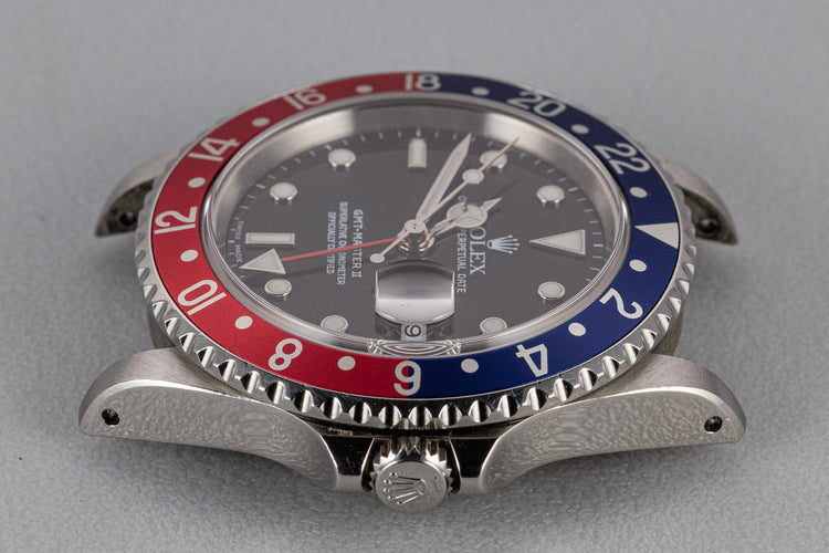 1999 Rolex GMT-Master II 16710 "Pepsi" with Service Papers