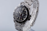 1982 Rolex GMT Master 16750 Creamy Matte Dial Black Bezel
