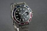 2007 Rolex GMT 18K 116759 with Factory Ruby, Sapphire, and Diamonds