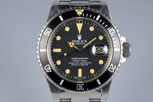 1981 Rolex Submariner 16800 Matte Dial