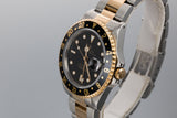 1995 Rolex Two-Tone GMT-Master II 16713 with Box and Papers