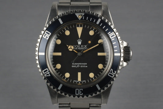1979 Rolex Submariner 5513 Mark 3 Maxi Dial