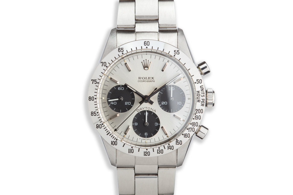 1971 Rolex Daytona 6262 Silver Dial with Box and Guarantee