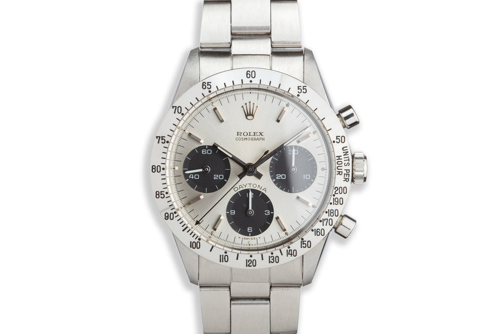 1971 Rolex Daytona 6262 Silver Dial with Box and Guarantee