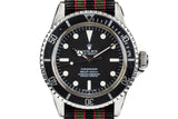 1961 Rolex Submariner 5512 with Pointed Crown Gaurds and Service Dial