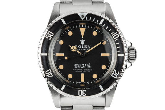 1967 Rolex Submariner 5512 with Meters First Dial