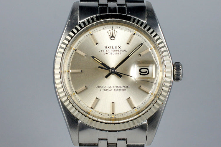 1971 Rolex Datejust 1601 Silver Dial