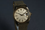1965 Rolex 18K  Date 1509 with Rare Rolex Band