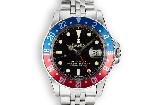 1966 Rolex GMT-Master 1675 Gilt Dial