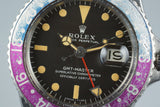 1967 Rolex GMT 1675 Mark I Dial with Fuchsia Bezel