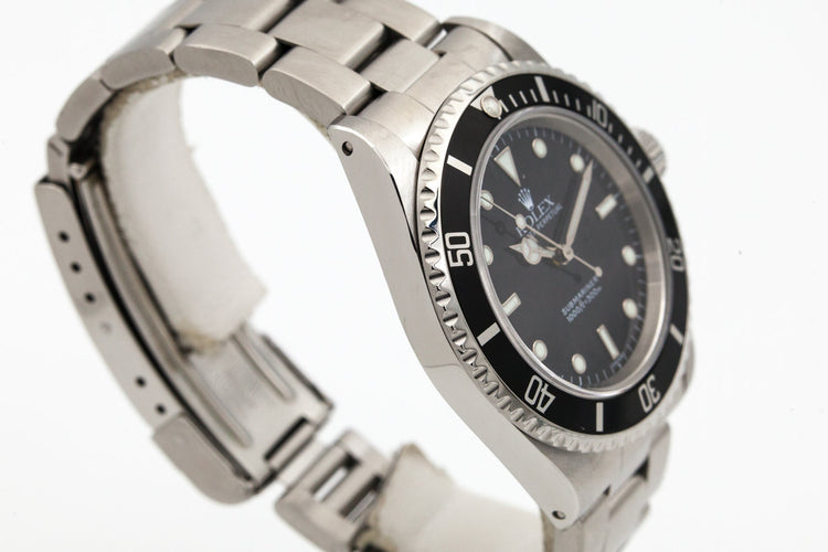 1998 Rolex Submariner 14060 with SWISS only dial
