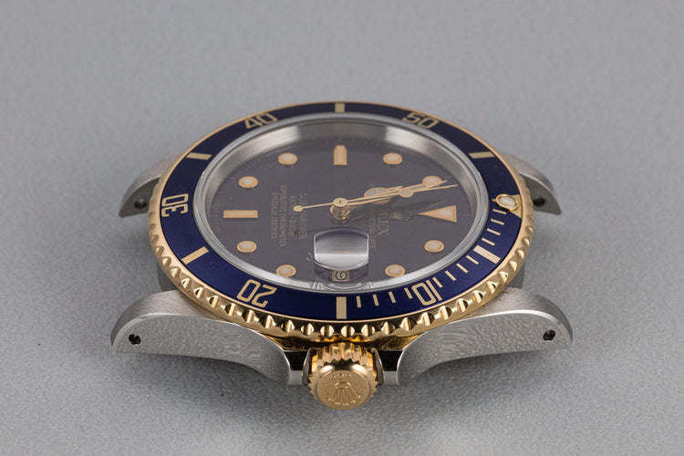1988 Rolex Two-Tone Submariner 16803 with Service Papers
