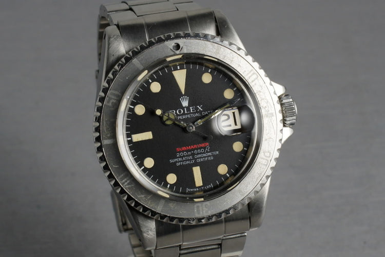 Rolex Red Submariner 1680 Meters First Mark 2