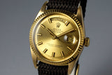 1970 Rolex YG Day-Date 1803 ‘Wide Boy’ Dial