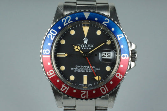 1981 Rolex GMT 16750 Matte Dial