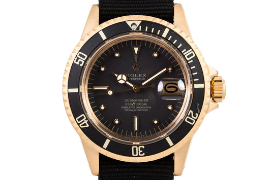 1978 YG Rolex Submariner 1680 Black Nipple Dial