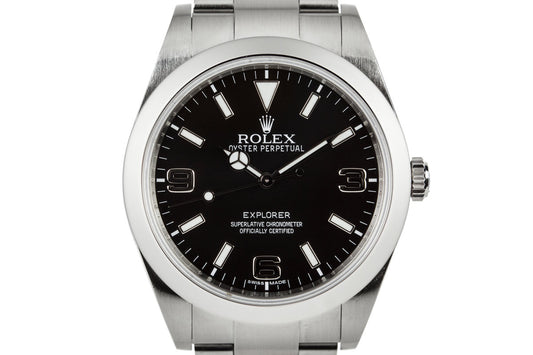 2010 Rolex 39mm Explorer 214270 with Hang Tags