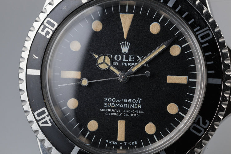 1967 Rolex 5512 with Meters First Dial