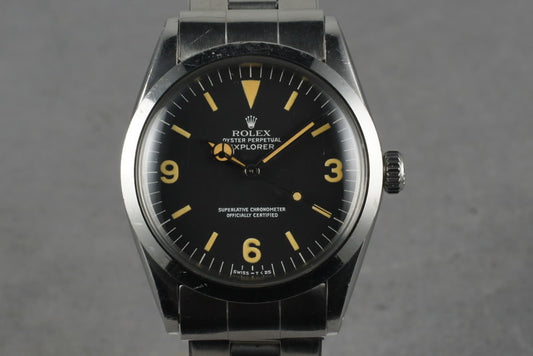 1974 Rolex Explorer 1 1016 with yellow lume