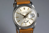 1985 Rolex DateJust 16030 Silver Saudi Arabian Dial