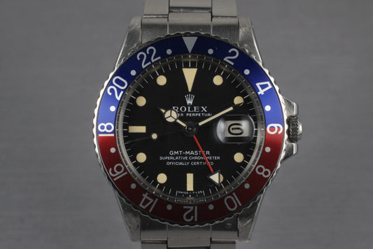 1970 Rolex GMT 1675 Mark I Dial
