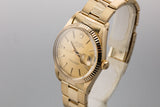 1981 Rolex 14K YG Date 15037 with Champagne Dial