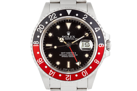 1985 Rolex Mens 16760 Fat Lady GMT-Master II